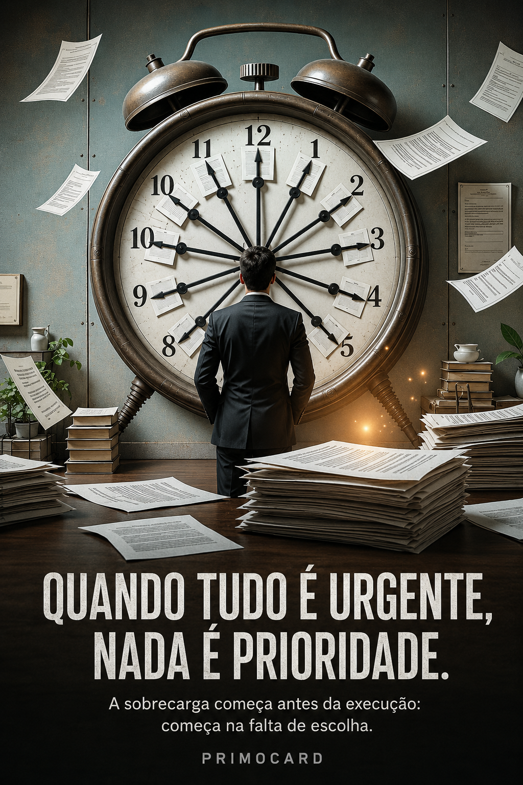 Quando tudo é urgente, a prioridade desaparece