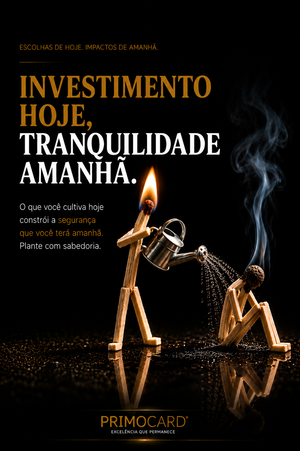 Investir Hoje Reduz a Insegurança de Amanhã