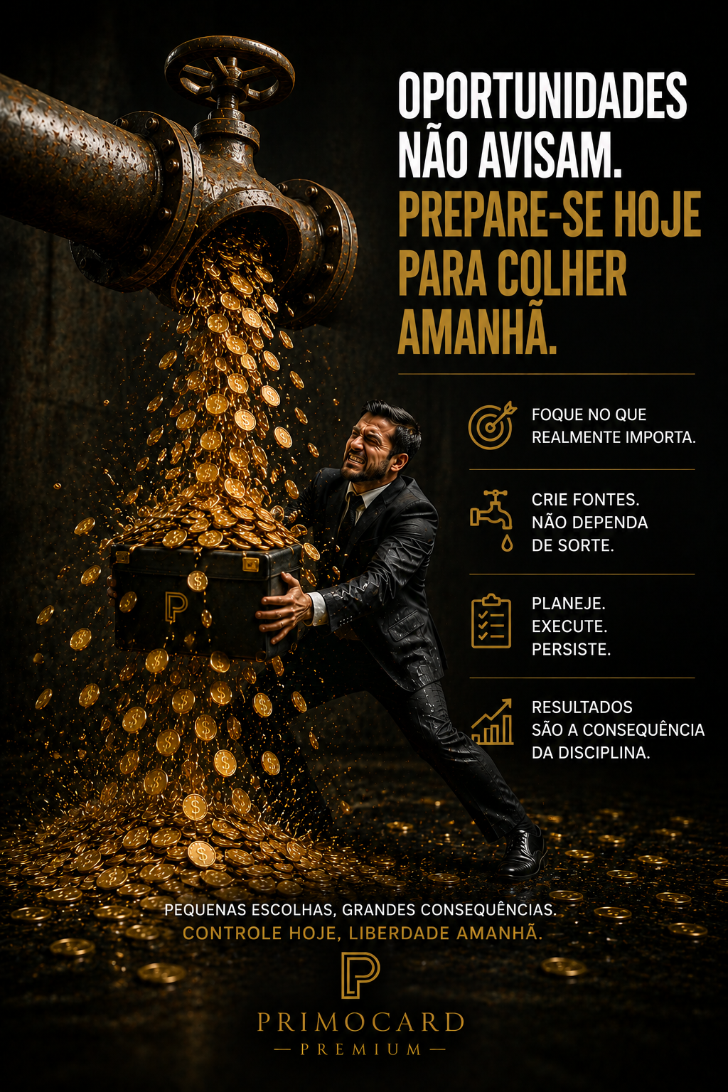 Oportunidades não avisam quando vão aparecer