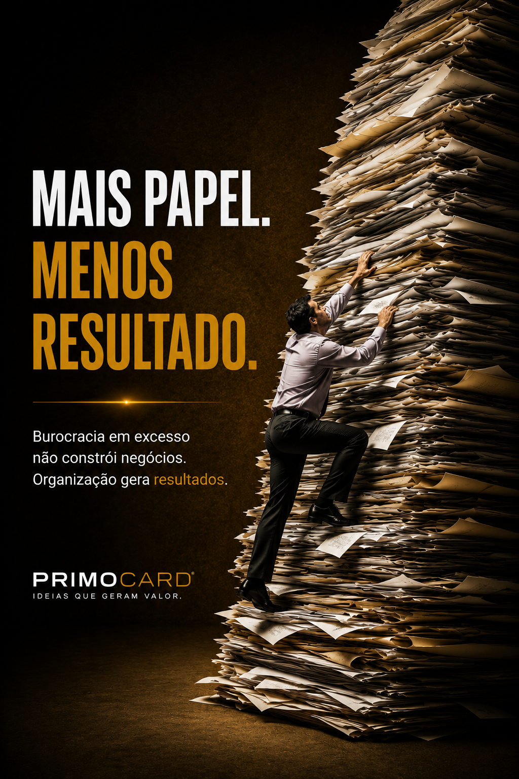 Burocracia em excesso paralisa o crescimento