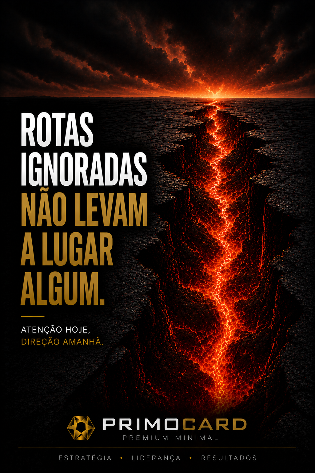 Rotas ignoradas impedem o avanço