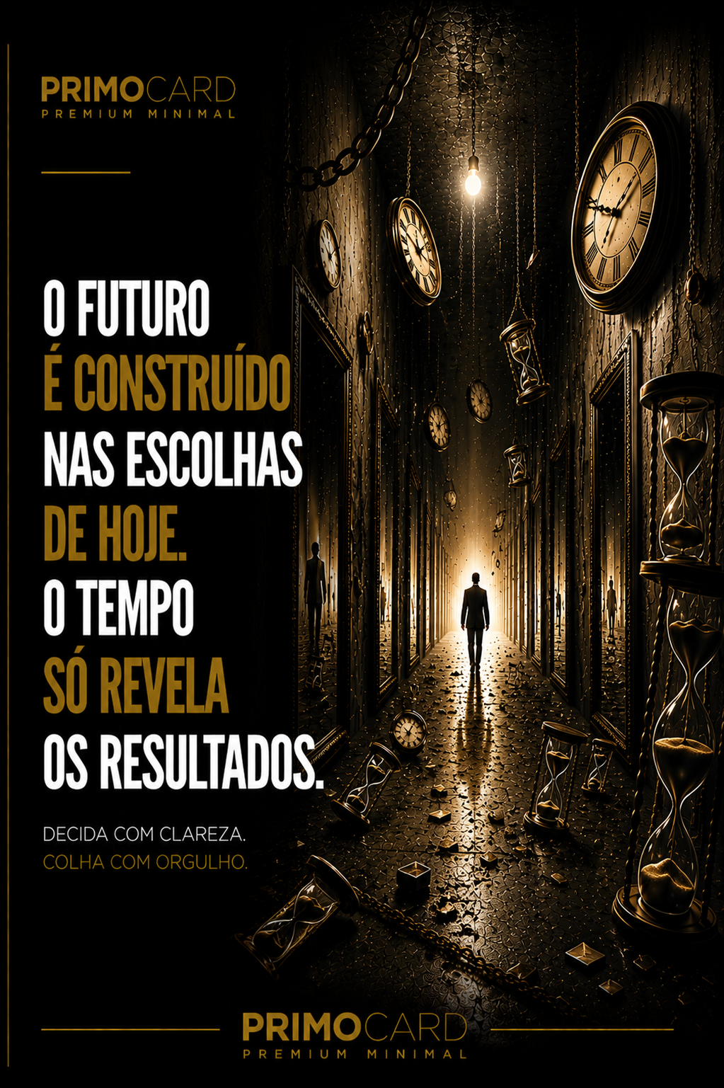 O futuro é construído nas escolhas de hoje