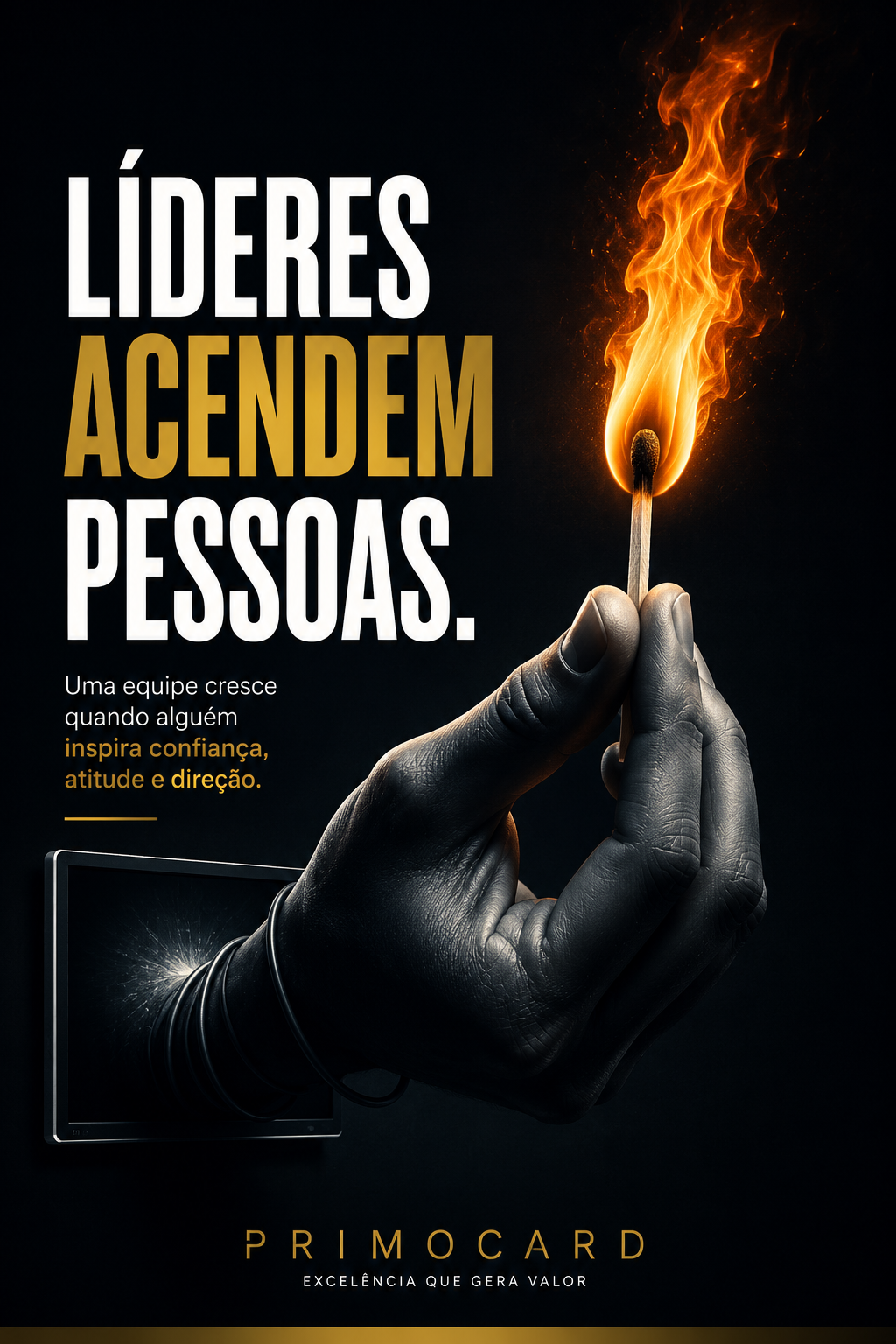 Líderes acendem o potencial das pessoas