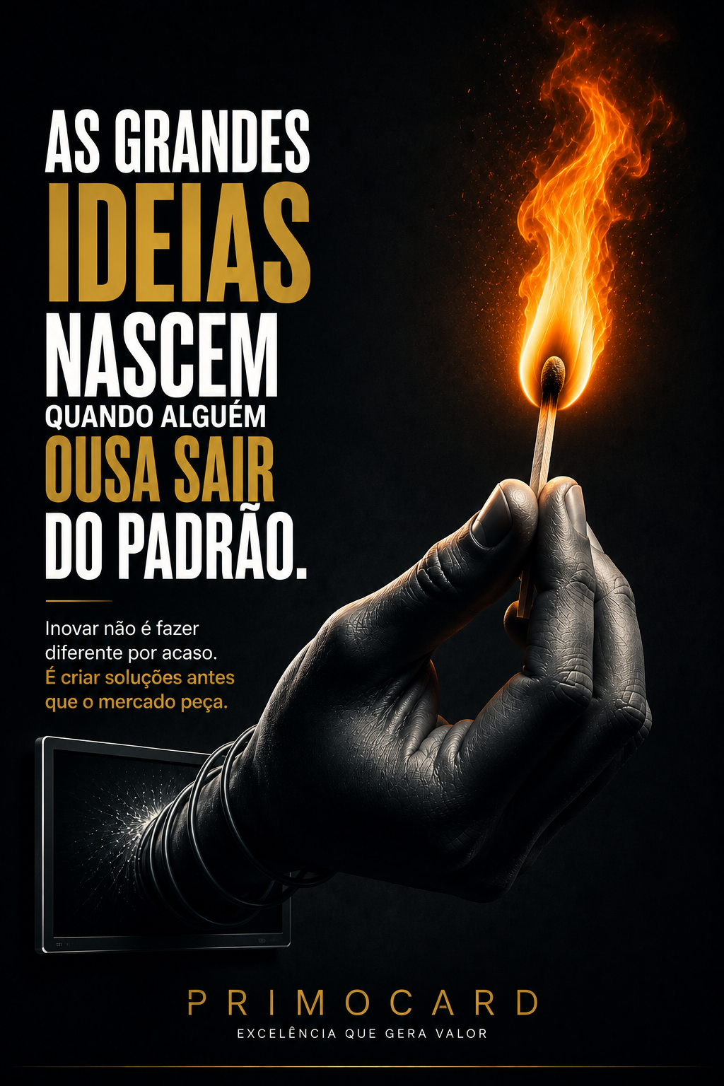 Inovação começa antes da necessidade evidente