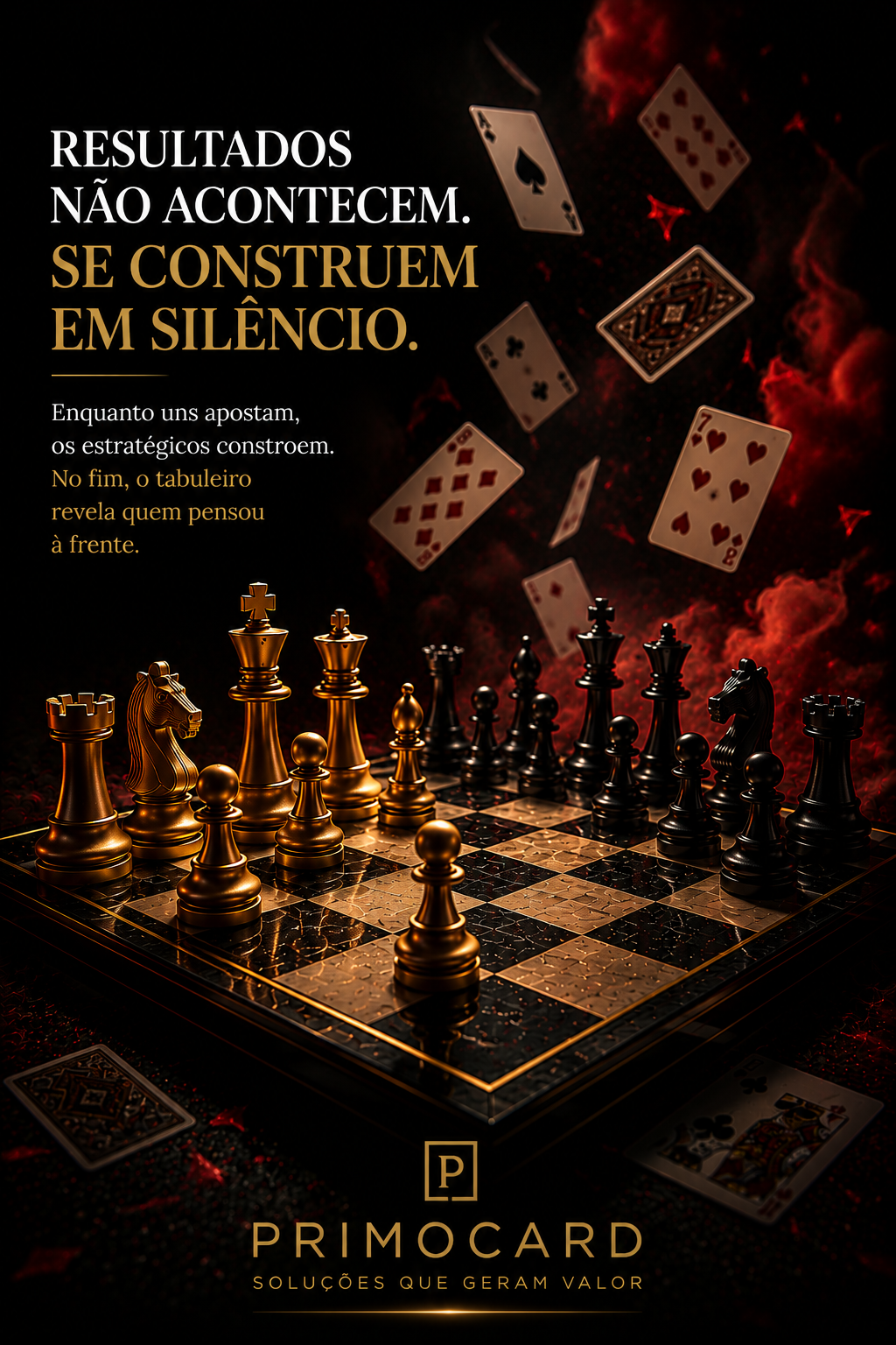 Resultados sólidos são construídos em silêncio