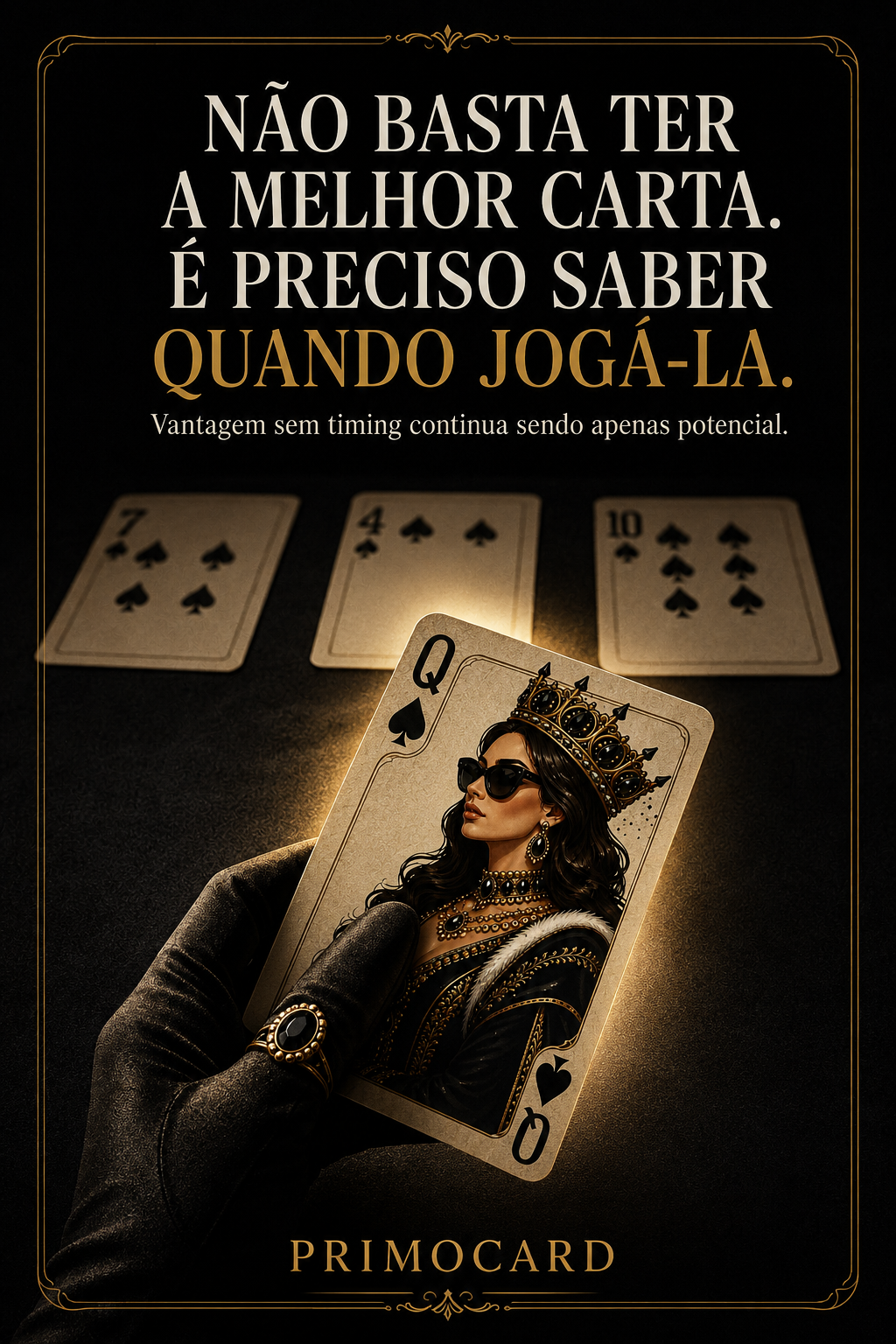 Não Basta Ter a Melhor Carta