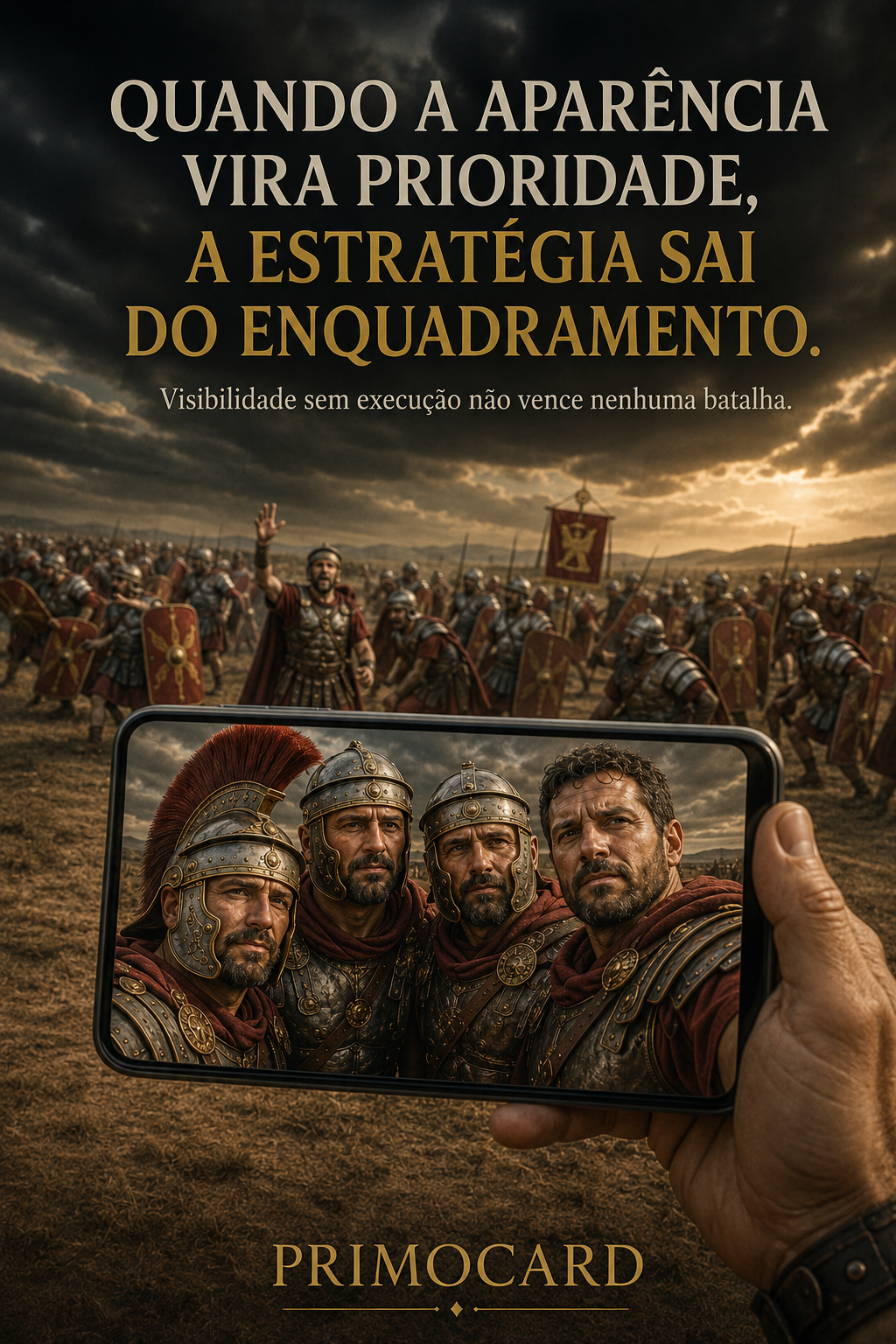 Aparência não substitui execução estratégica
