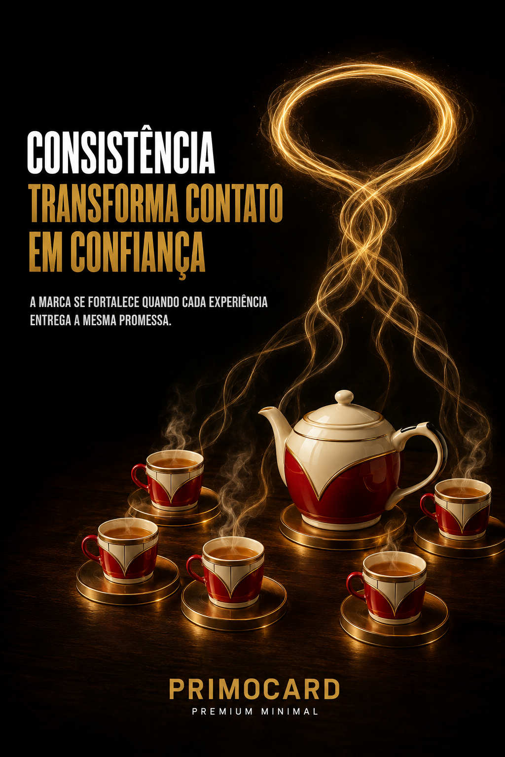 Consistência Transforma Contato em Confiança