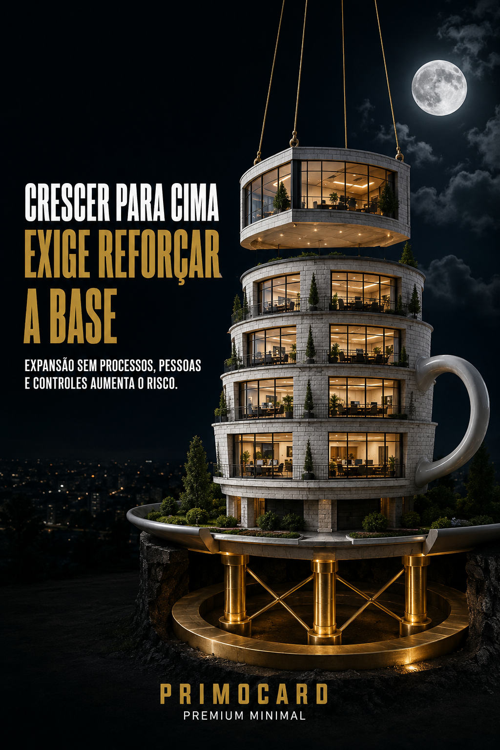 Crescer Para Cima Exige Reforçar a Base