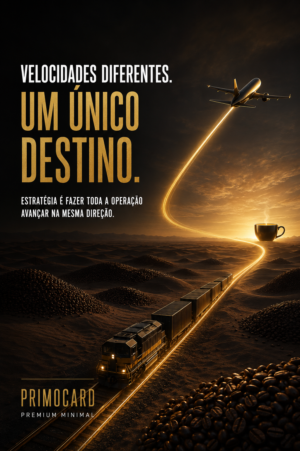 Velocidades Diferentes, um Único Destino