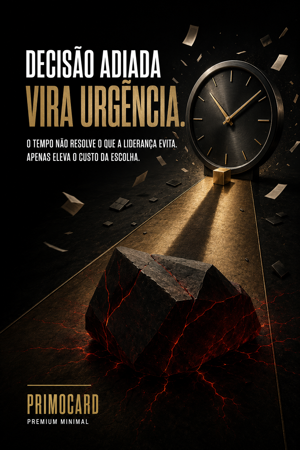 Decisão Adiada Vira Urgência