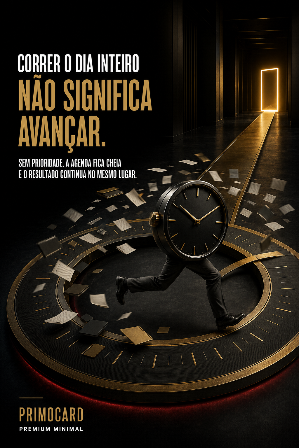 Correr o Dia Inteiro Não Significa Avançar