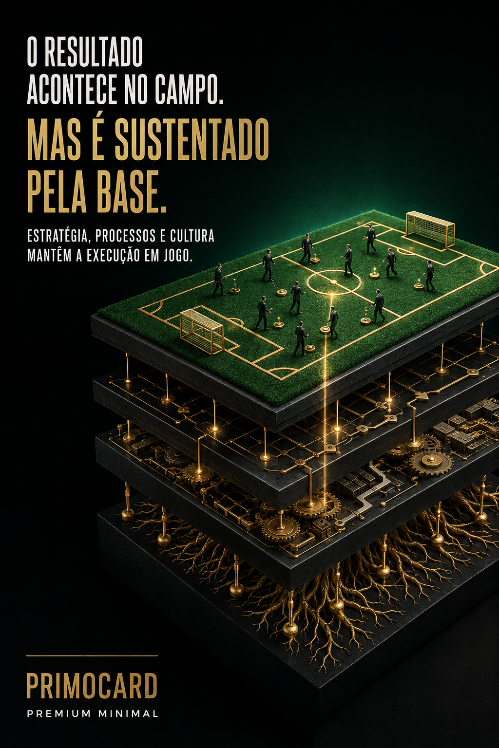 O Resultado Acontece no Campo, Mas É Sustentado Pela Base