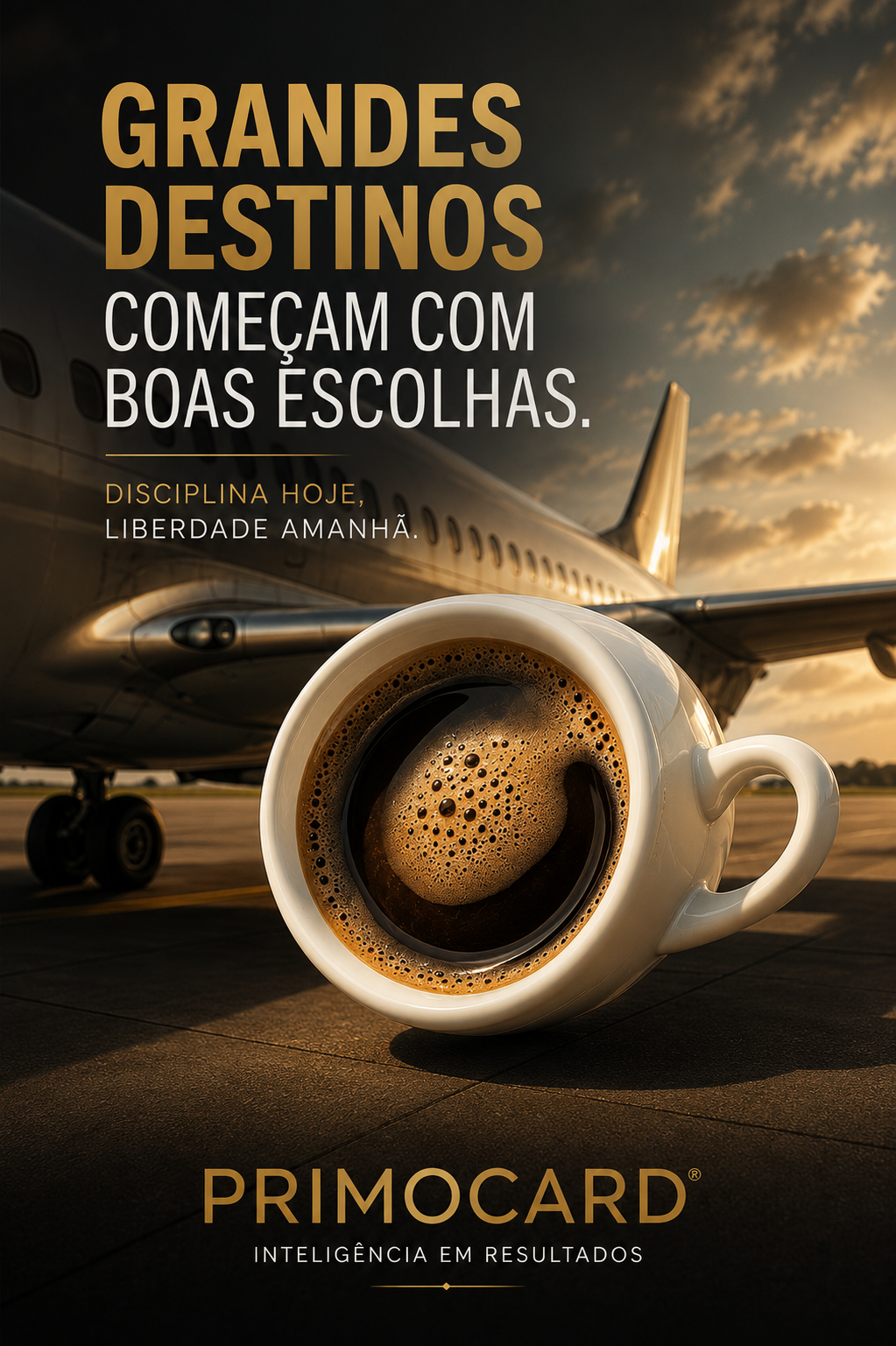 Grandes destinos começam nas escolhas