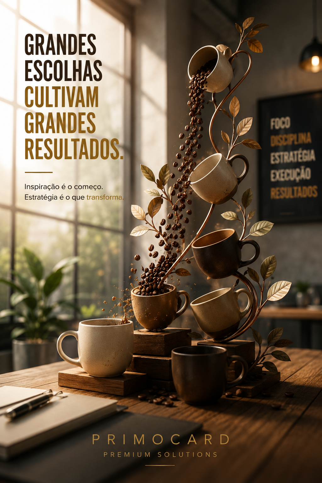 Grandes escolhas cultivam resultados