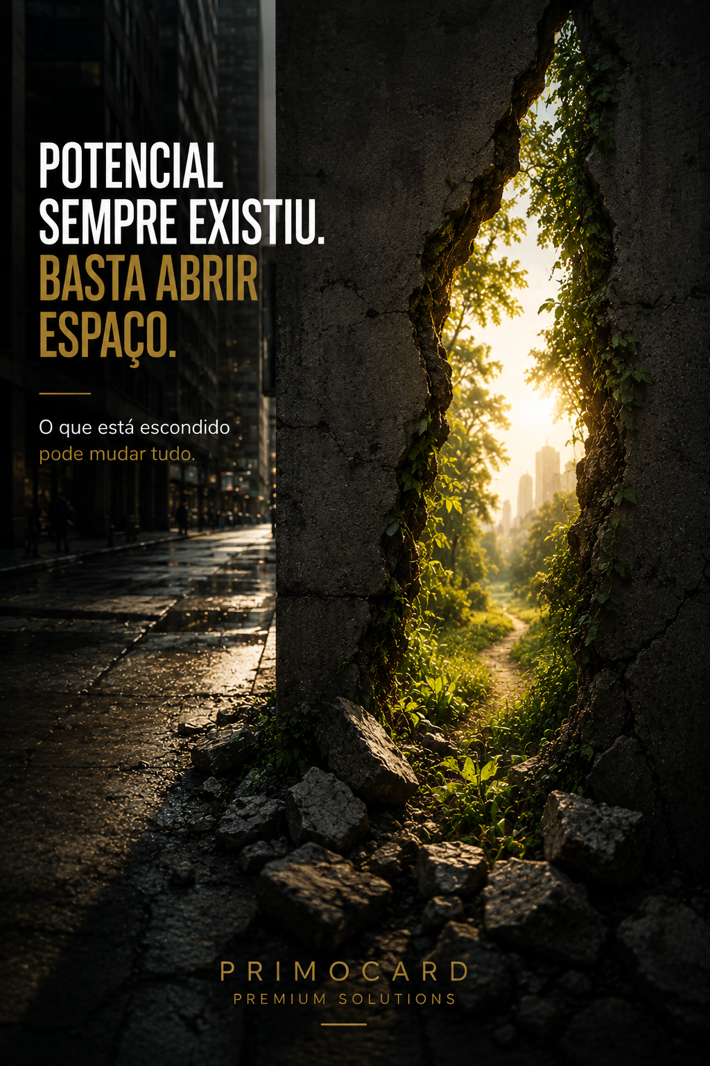 O Potencial Precisa de Espaço para Aparecer