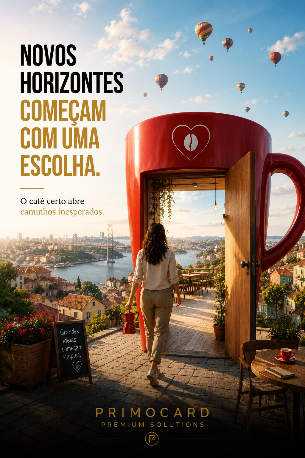 Novos Horizontes Começam com uma Escolha