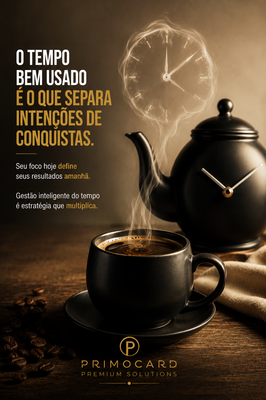 Tempo Bem Utilizado Transforma Intenção em Conquista