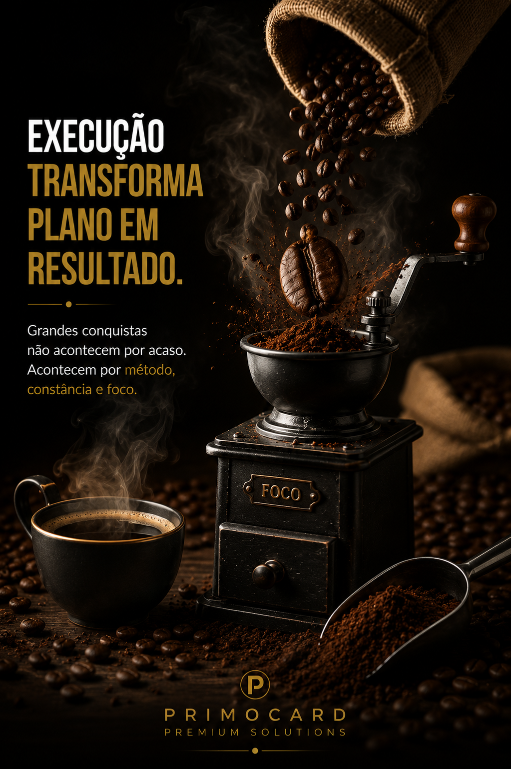 Execução transforma plano em resultado