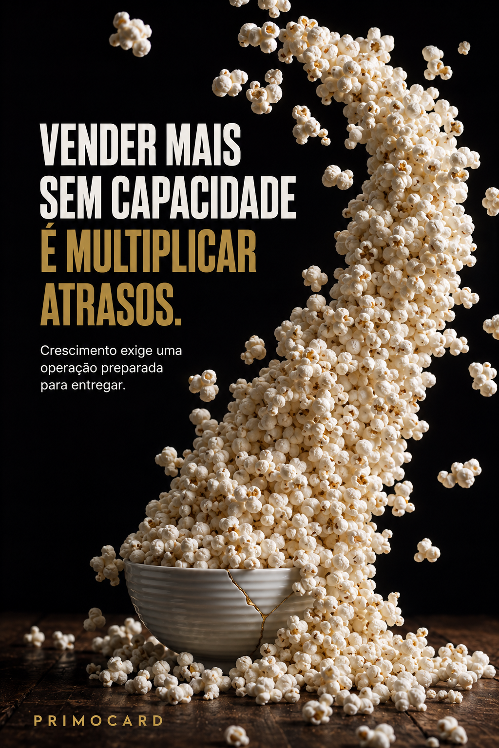 Vender mais sem capacidade multiplica atrasos