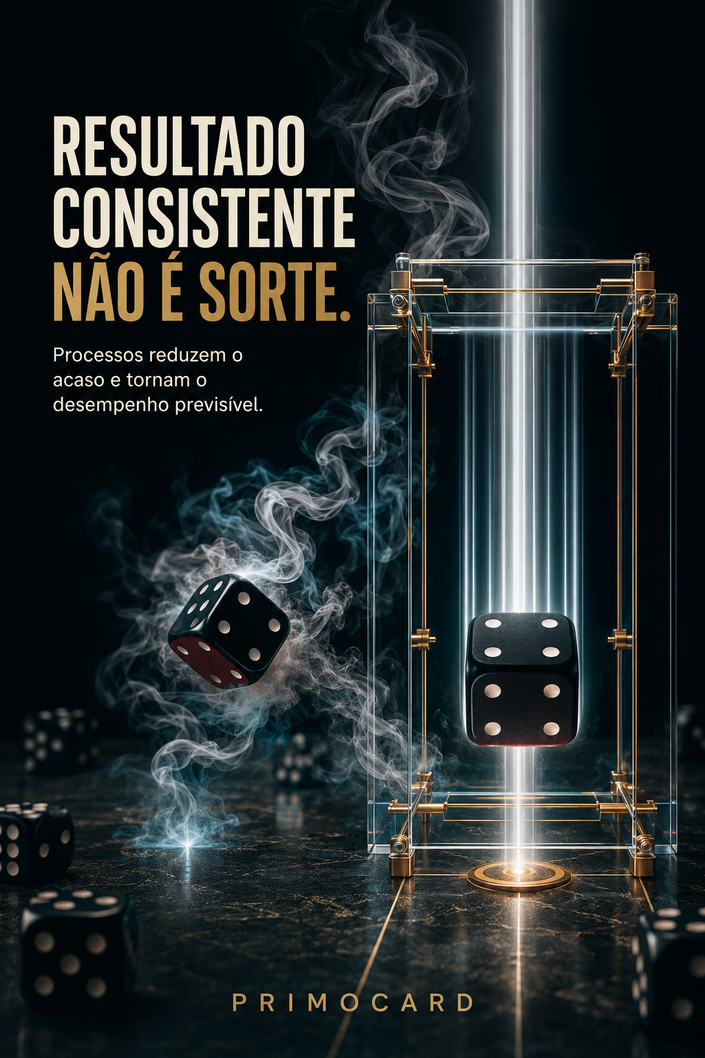 Resultado Consistente Não Depende de Sorte