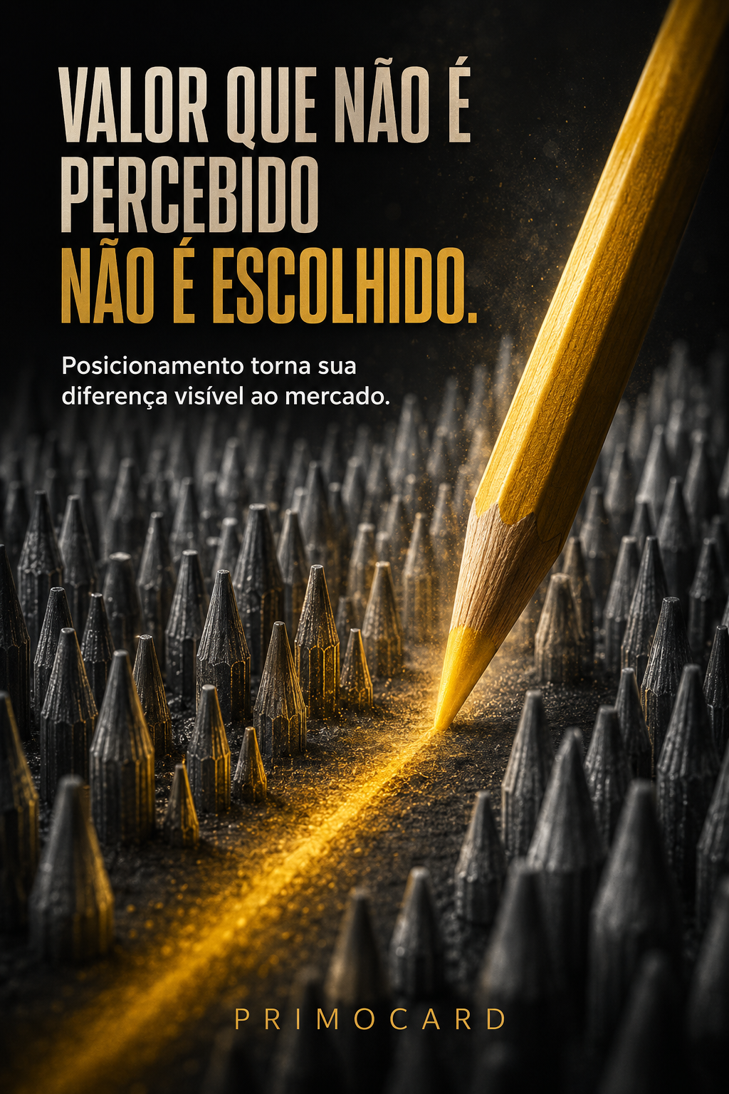 Valor que não é percebido não é escolhido