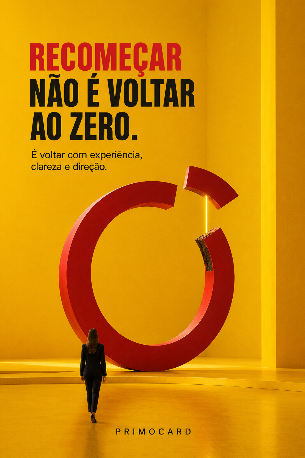 Recomeçar É Avançar com Mais Experiência