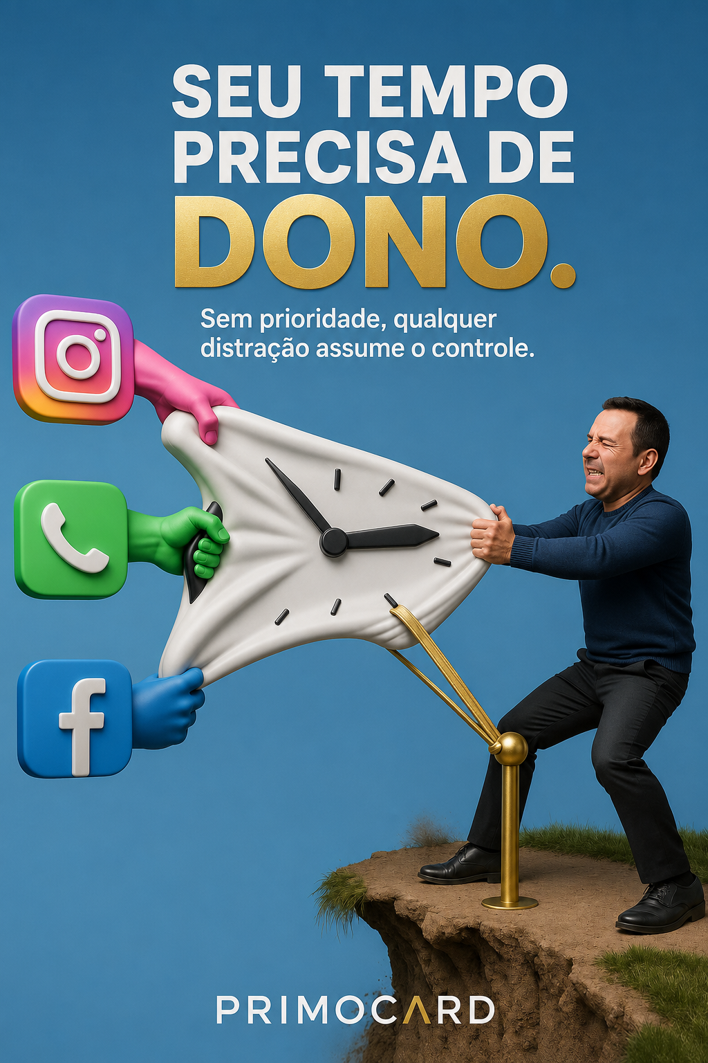Seu tempo precisa de dono