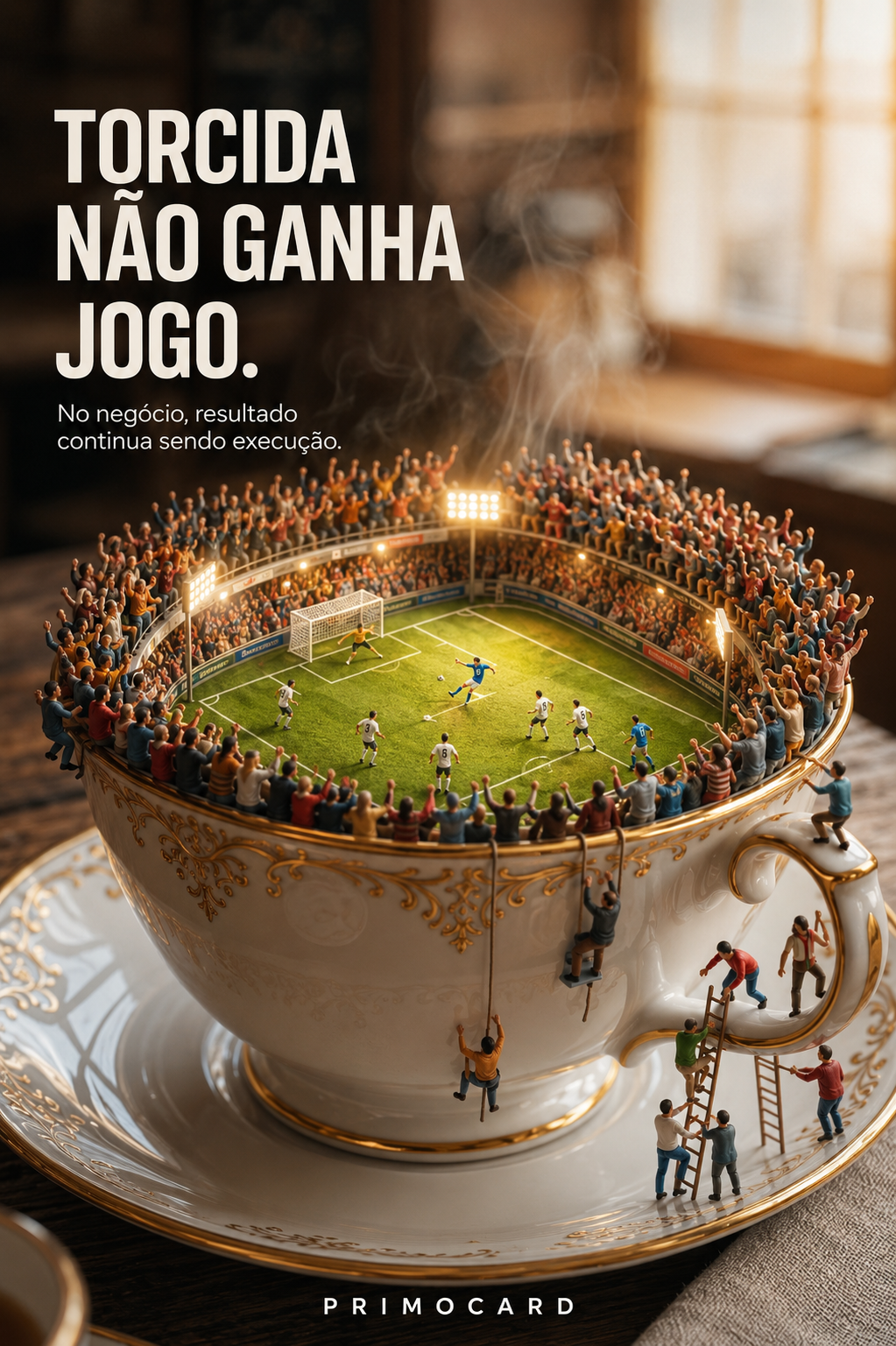 Torcida não ganha jogo