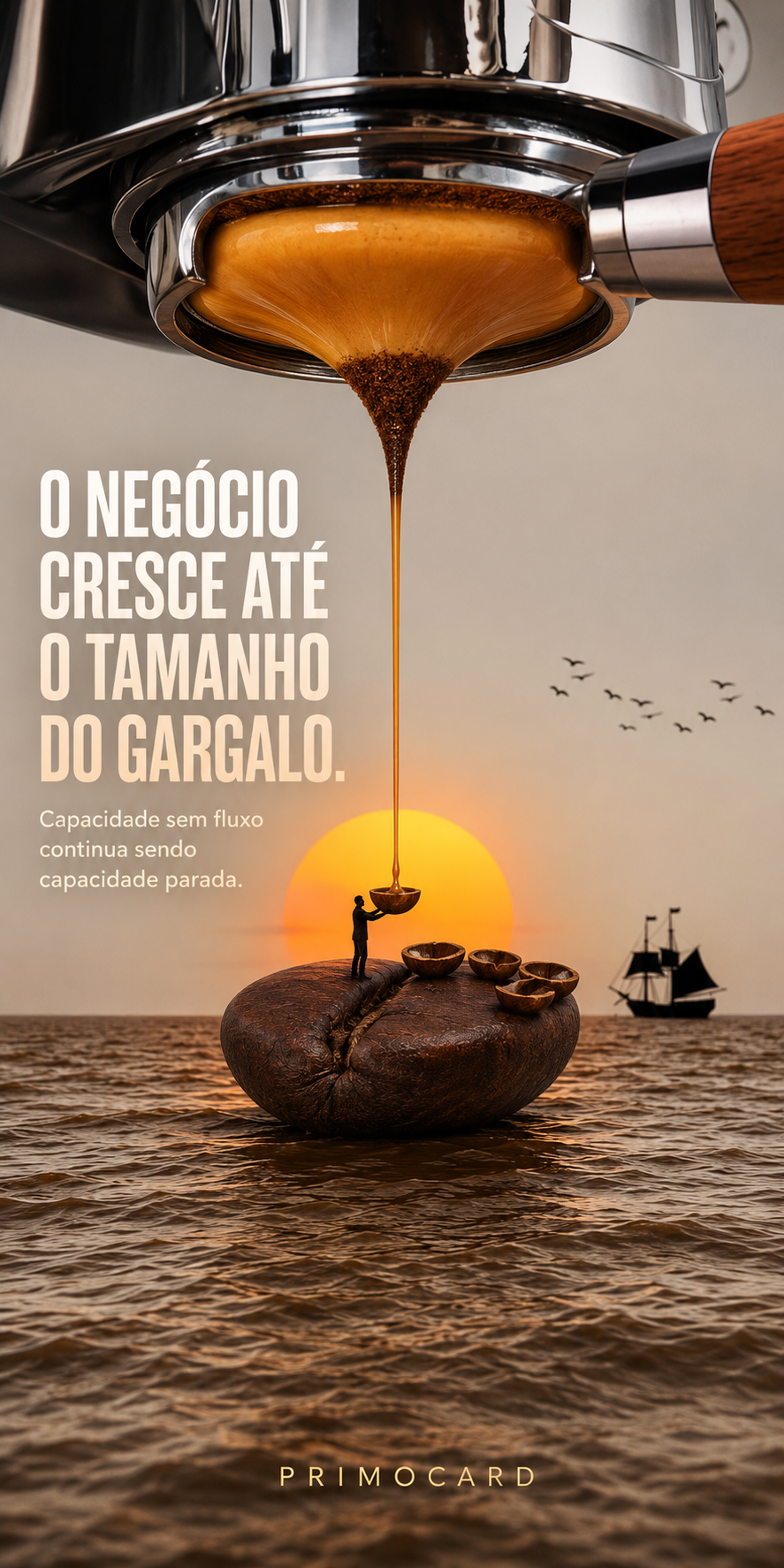 O negócio cresce até o tamanho do gargalo