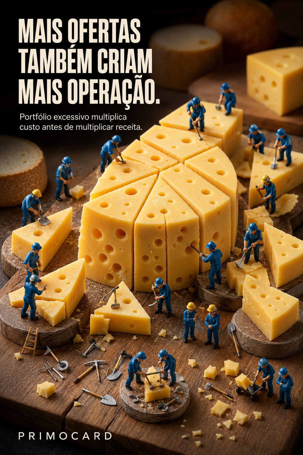 Mais ofertas também criam mais operação