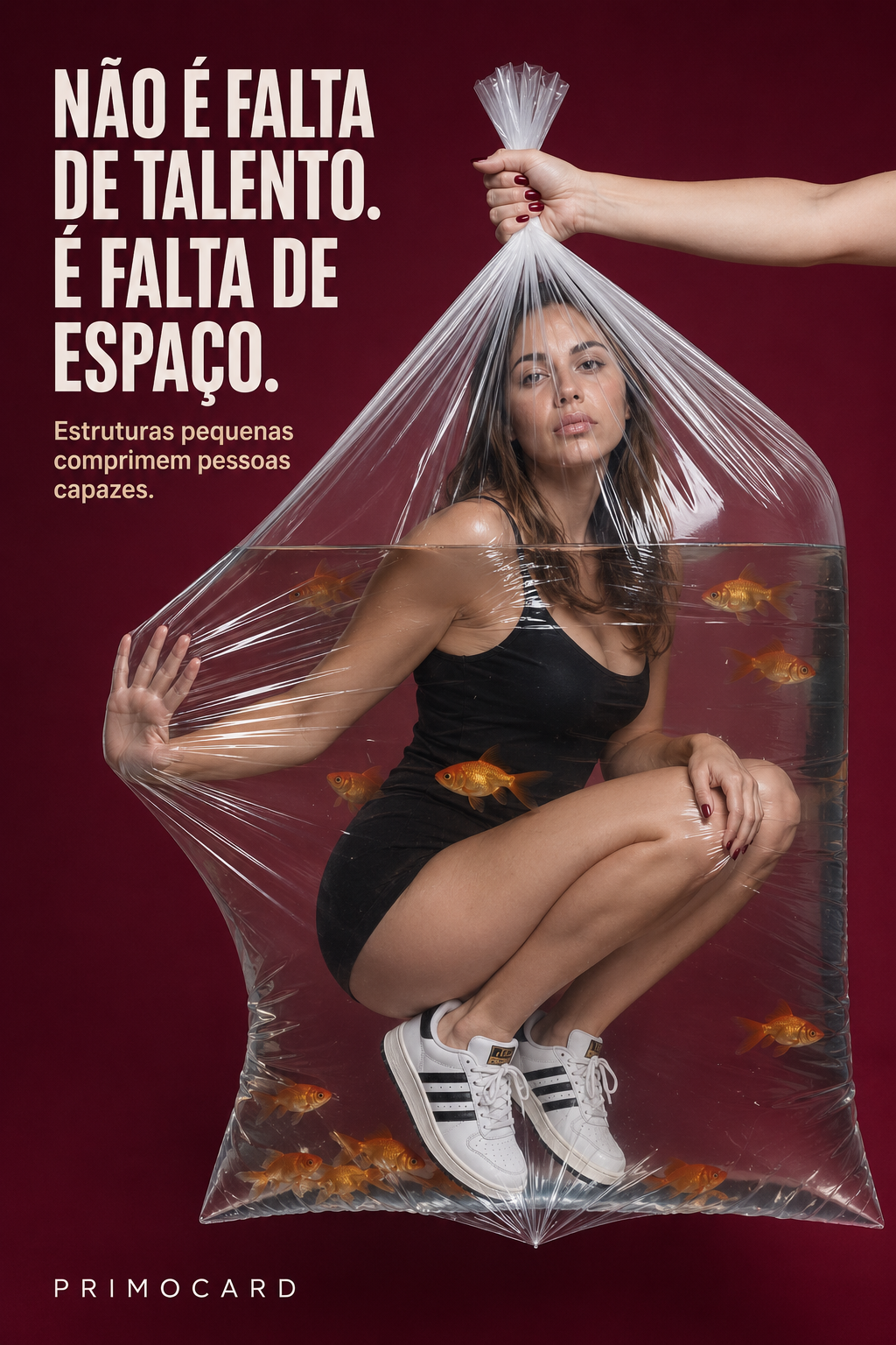 Não é falta de talento, é falta de espaço