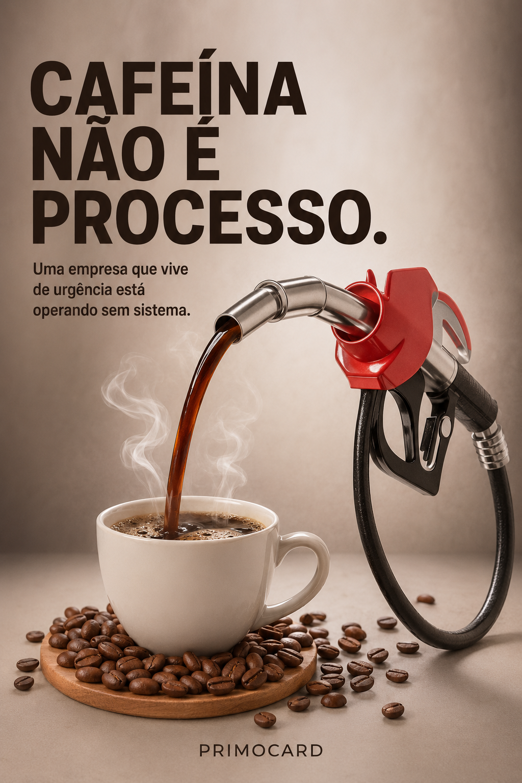 Cafeína não é processo