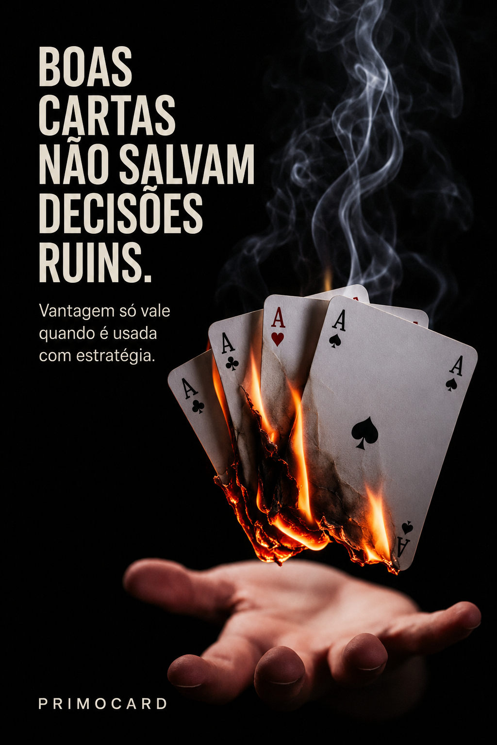 Boas cartas não salvam decisões ruins