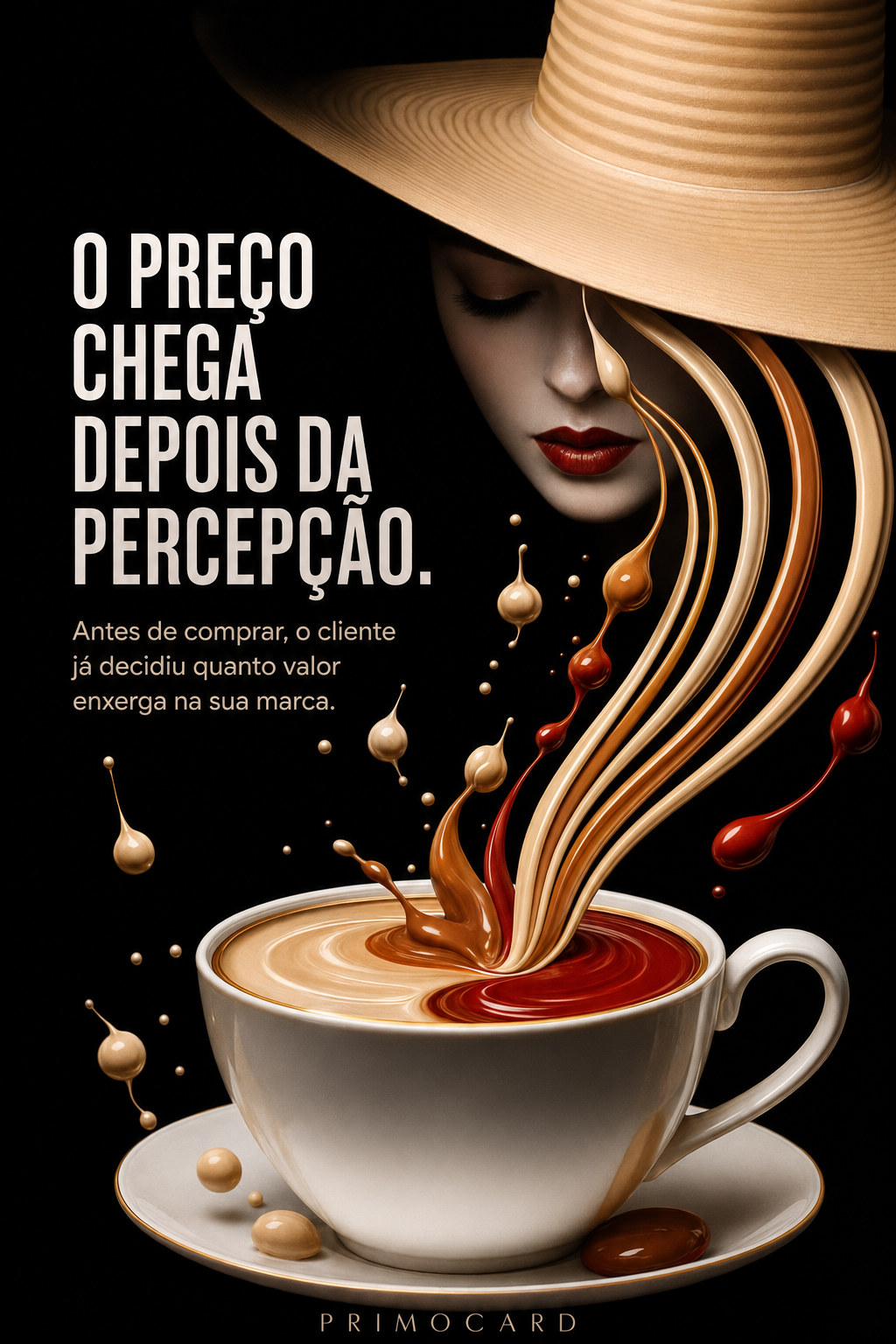 O preço chega depois da percepção