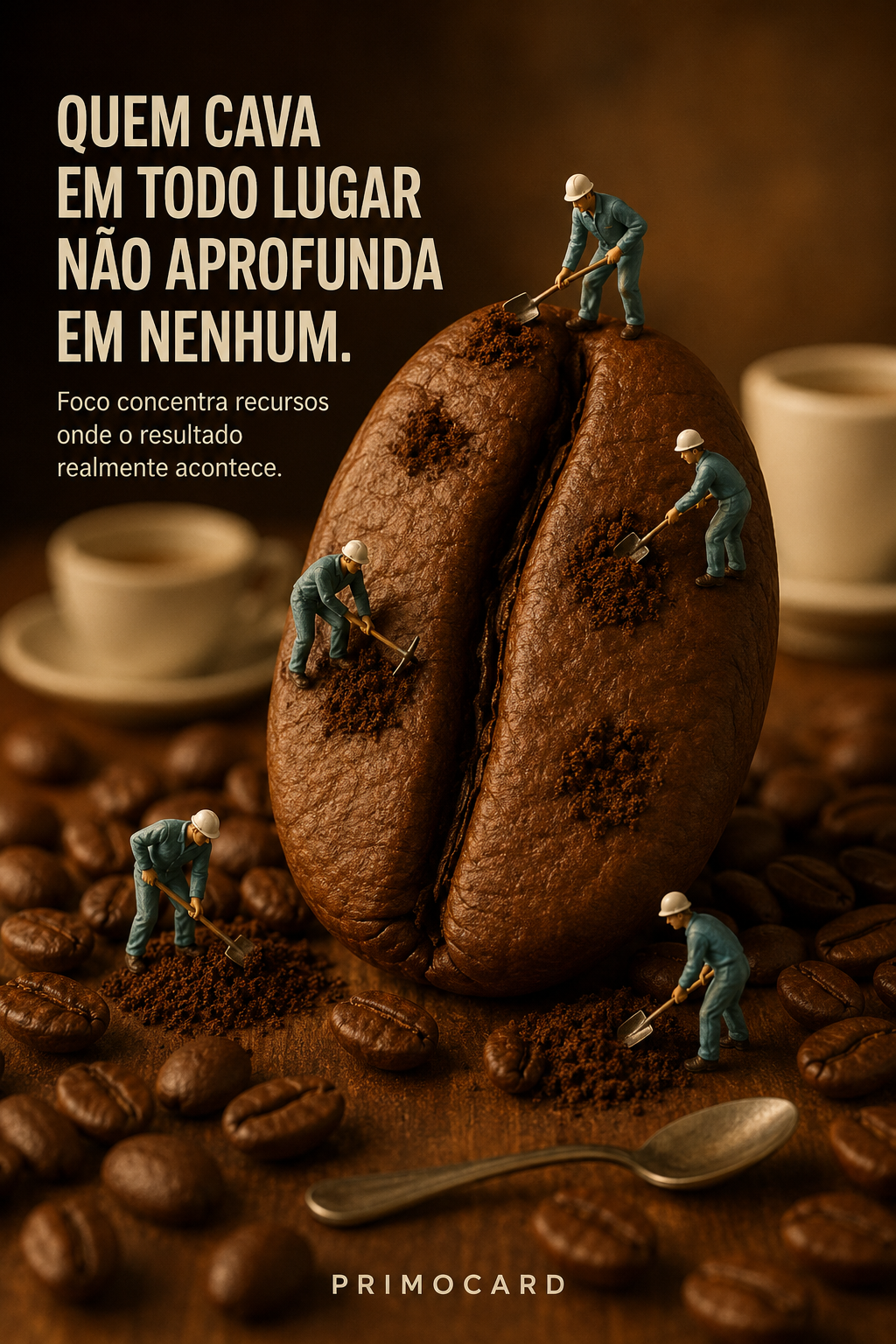 Foco Concentra Recursos Onde Existe Resultado