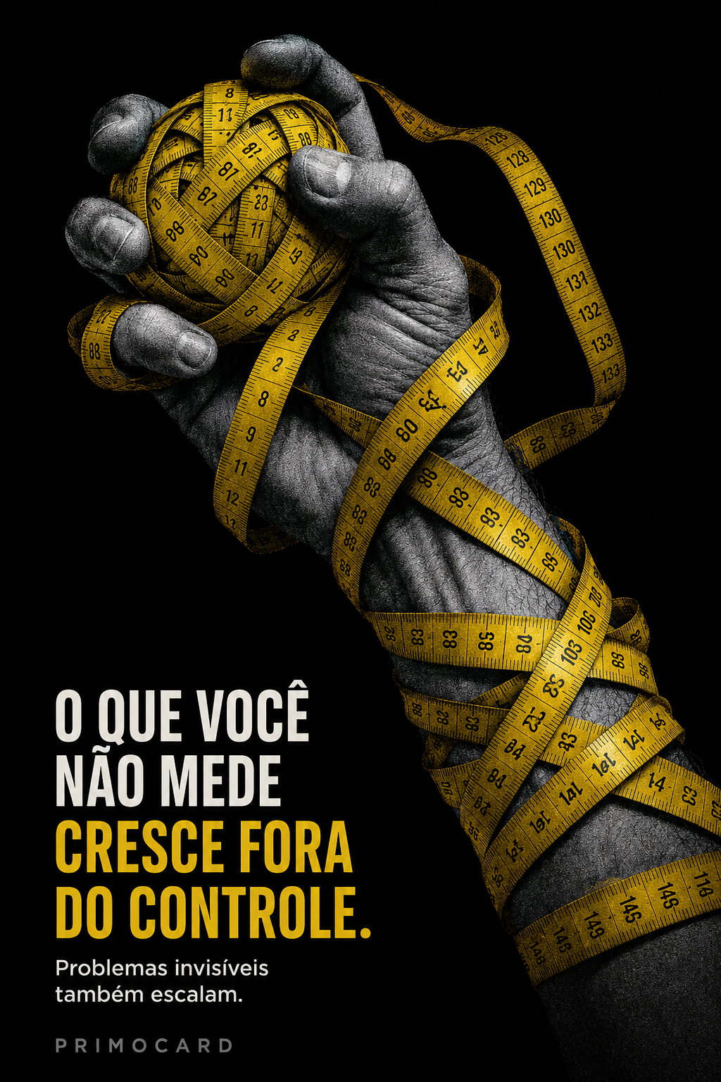 O Que Não É Medido Cresce Sem Controle