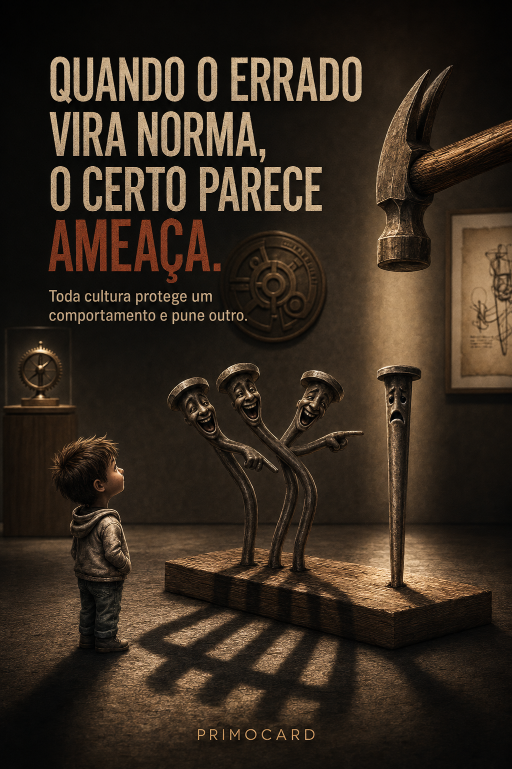 Quando o erro vira norma, o acerto parece ameaça