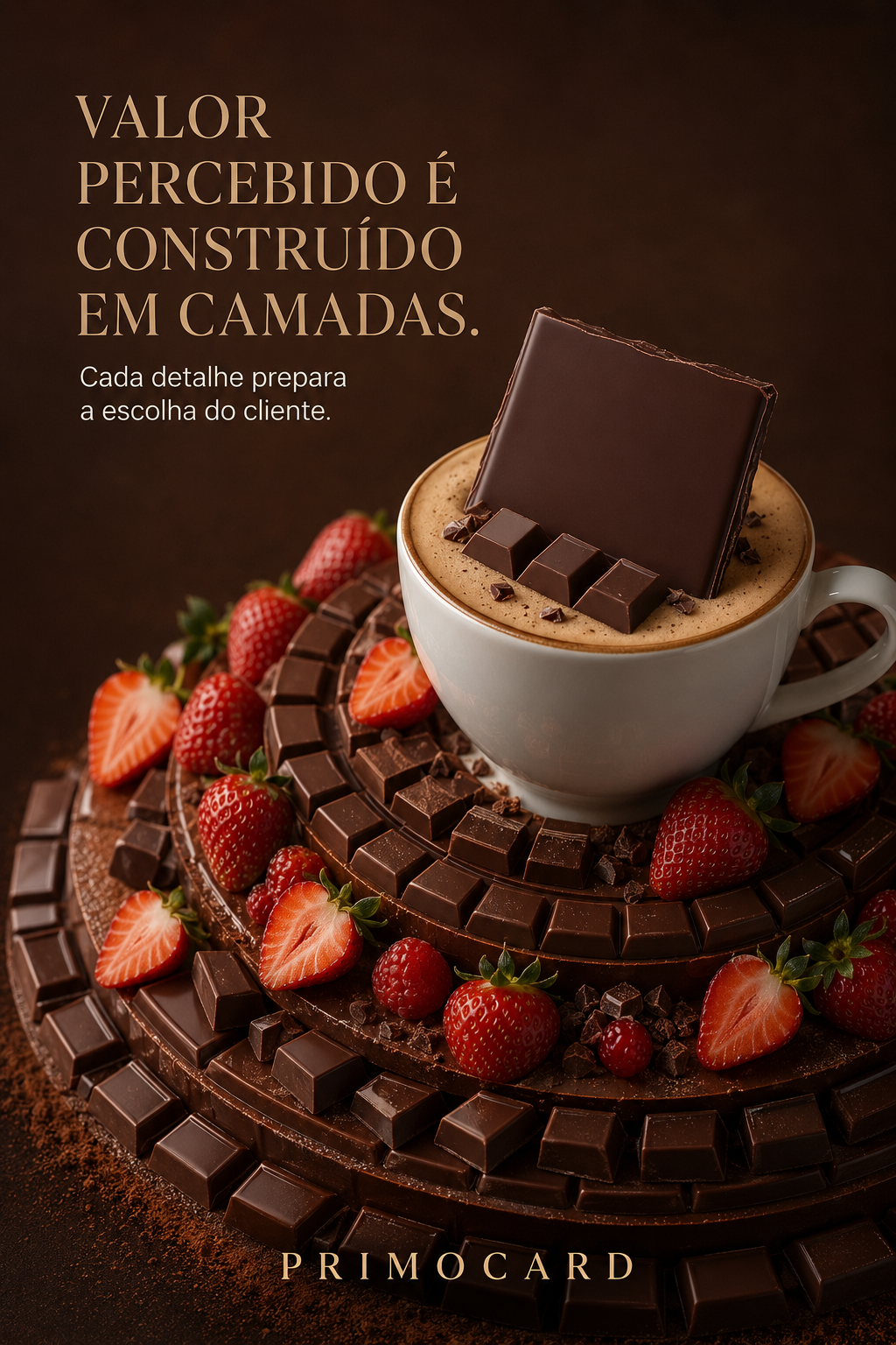 O valor percebido é construído em camadas