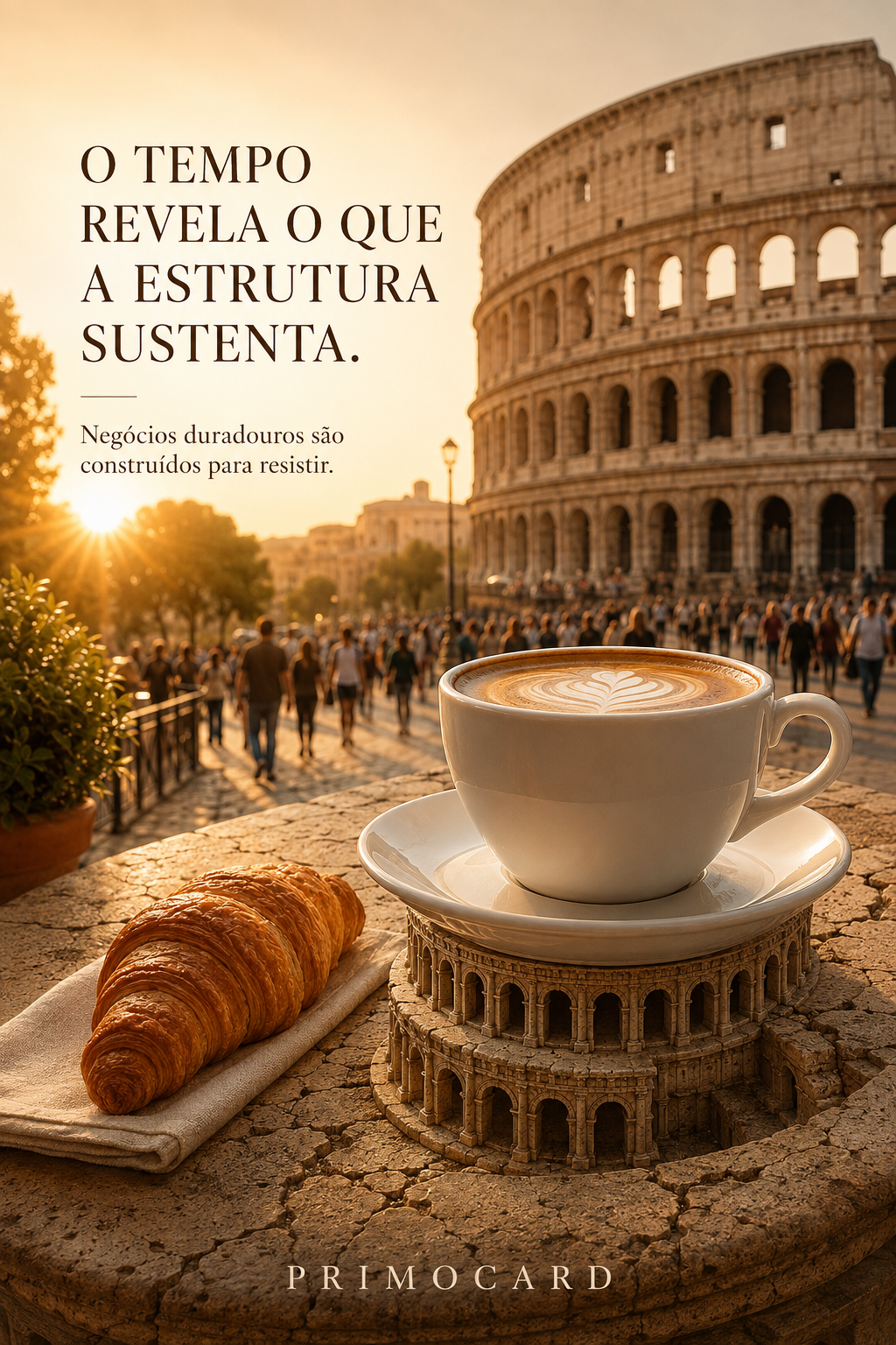 O tempo revela o que a estrutura sustenta