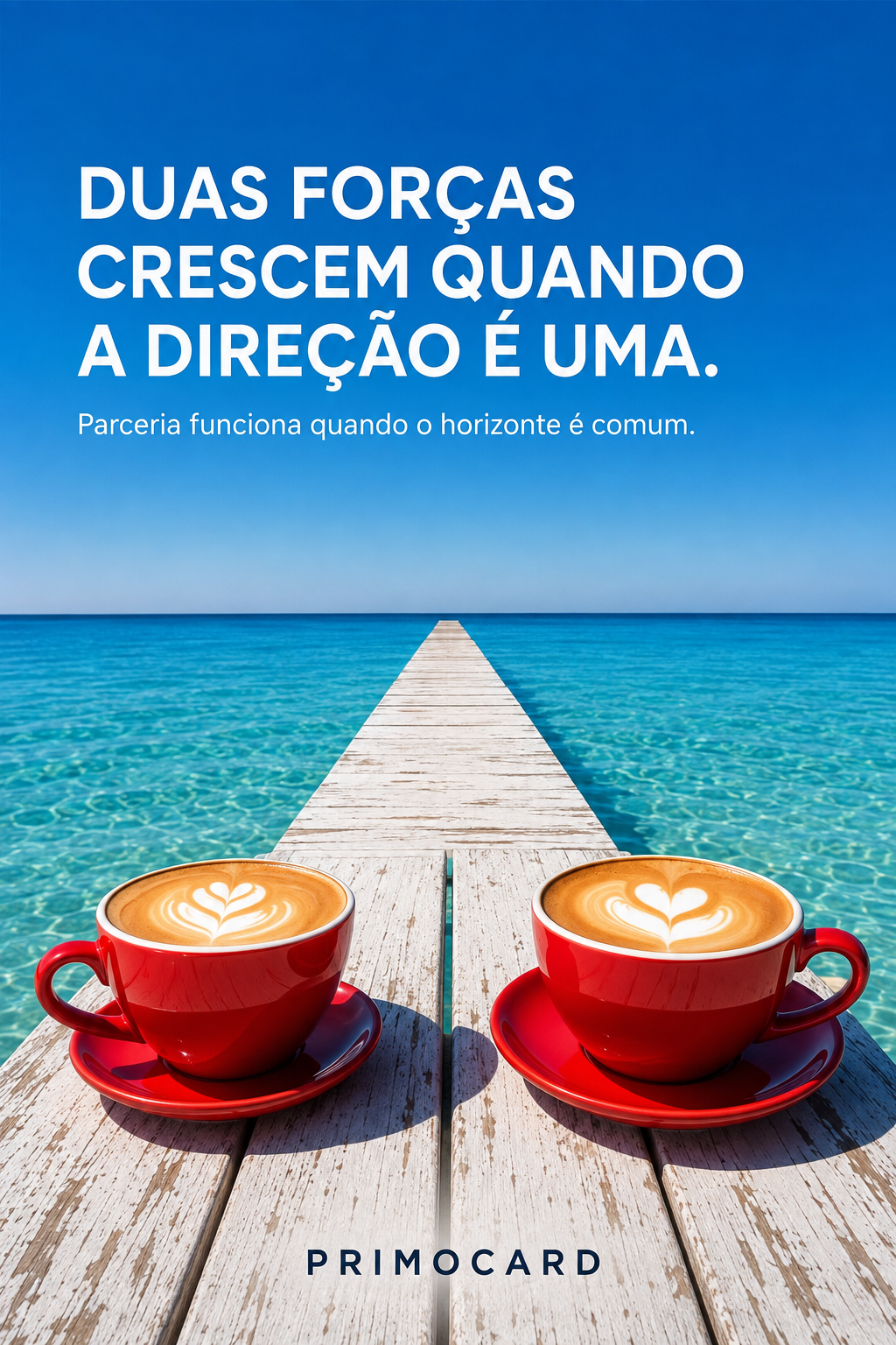 Parcerias crescem quando a direção é uma só
