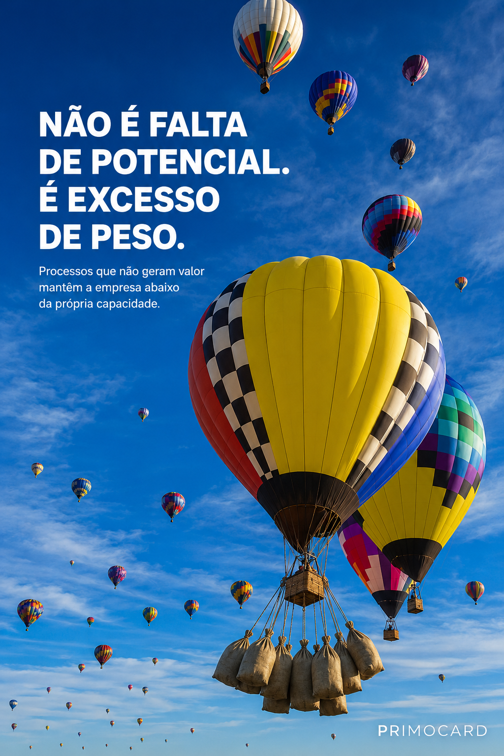 O problema pode ser excesso de peso