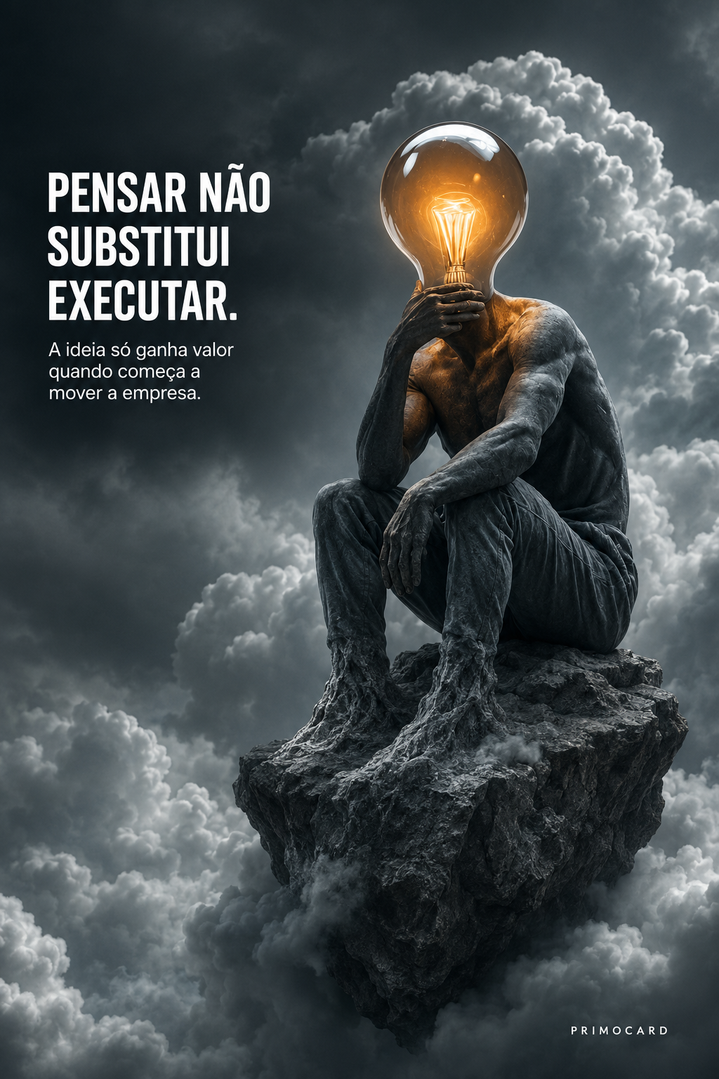 Pensar não substitui executar