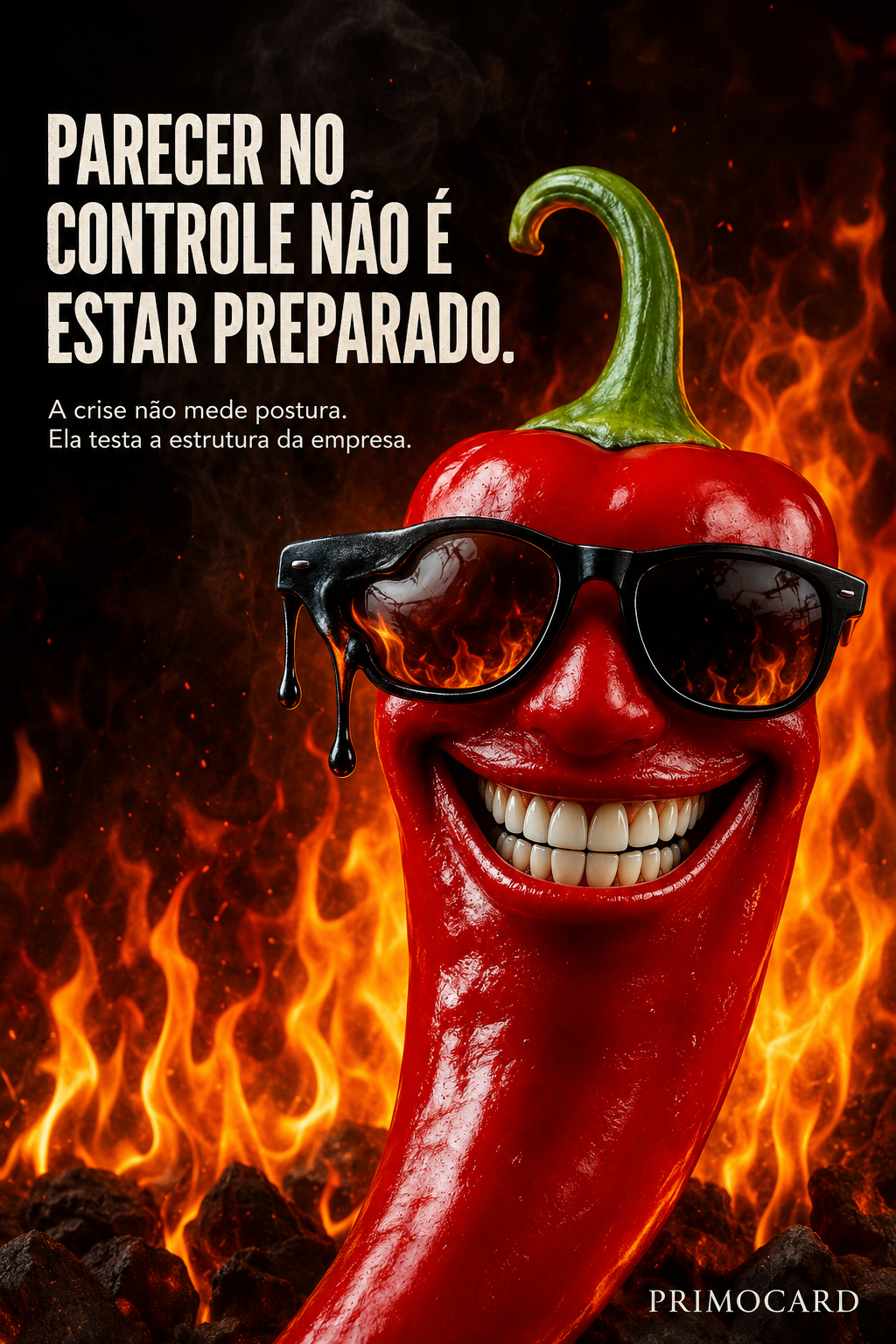 Parecer no controle não significa estar preparado