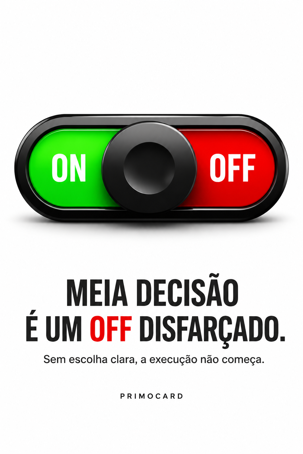 Meia decisão mantém a empresa parada