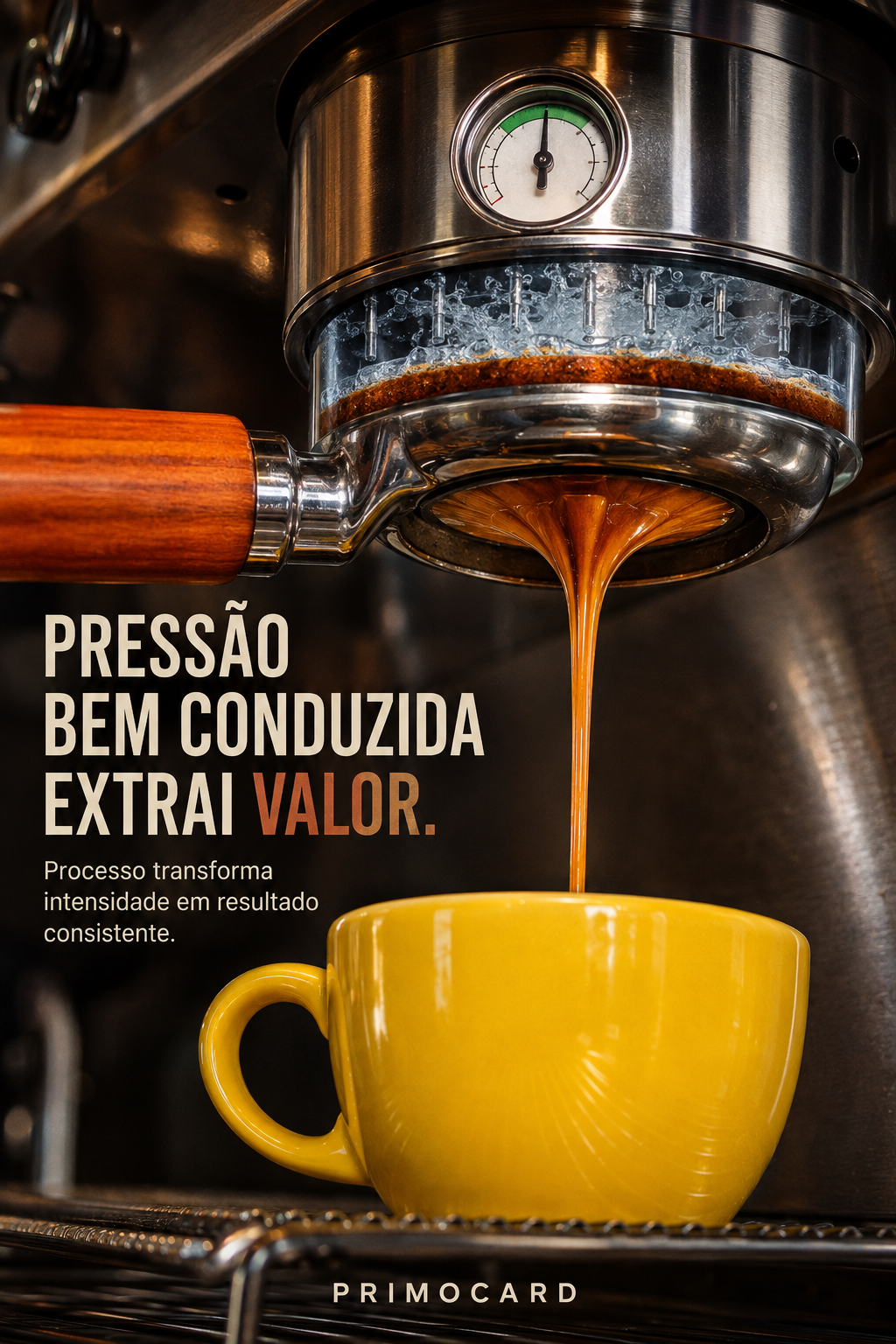 Pressão bem conduzida extrai valor