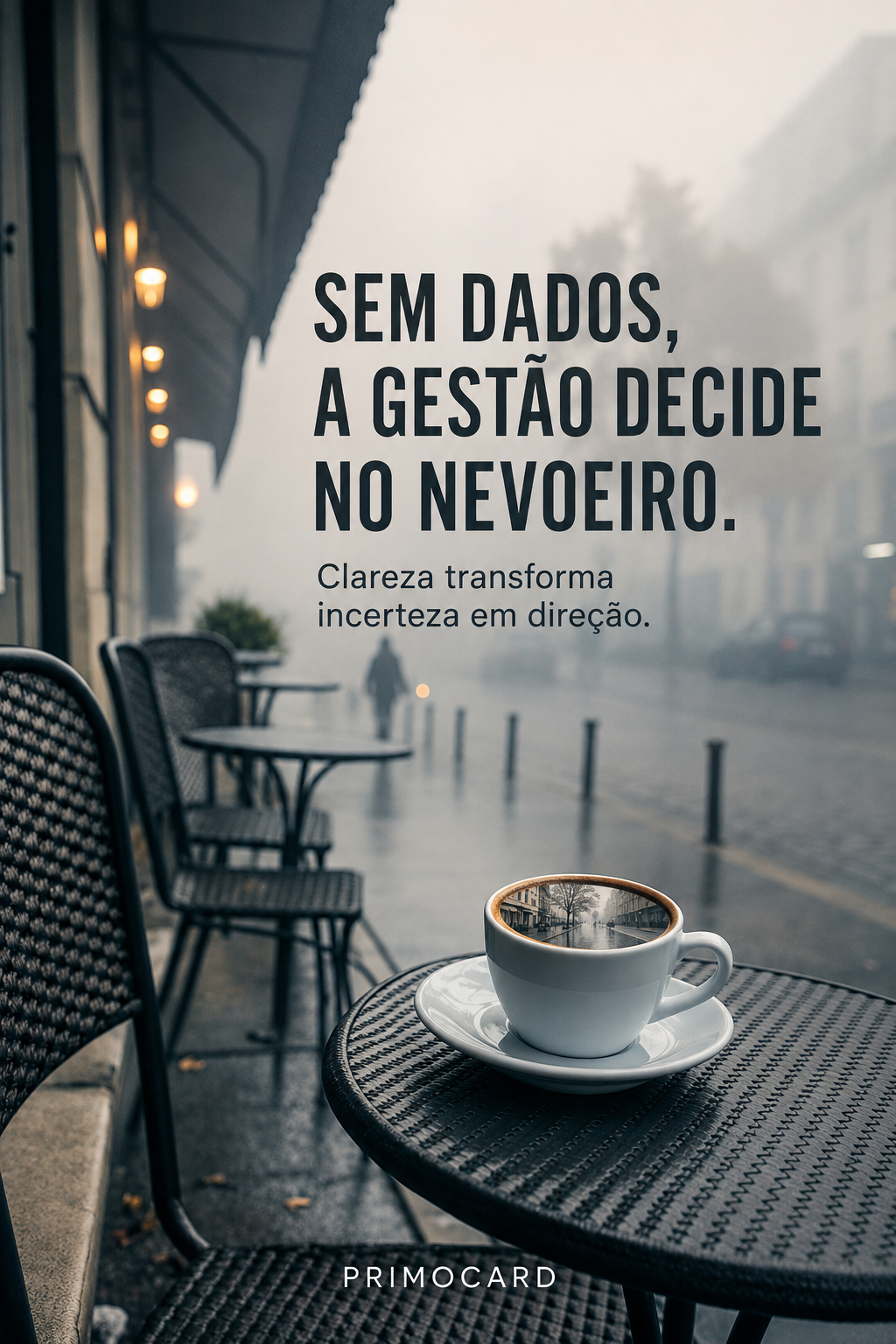 Sem dados, a gestão decide no nevoeiro