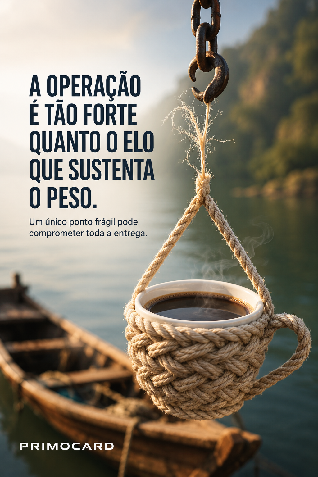 A operação é tão forte quanto seu elo mais frágil