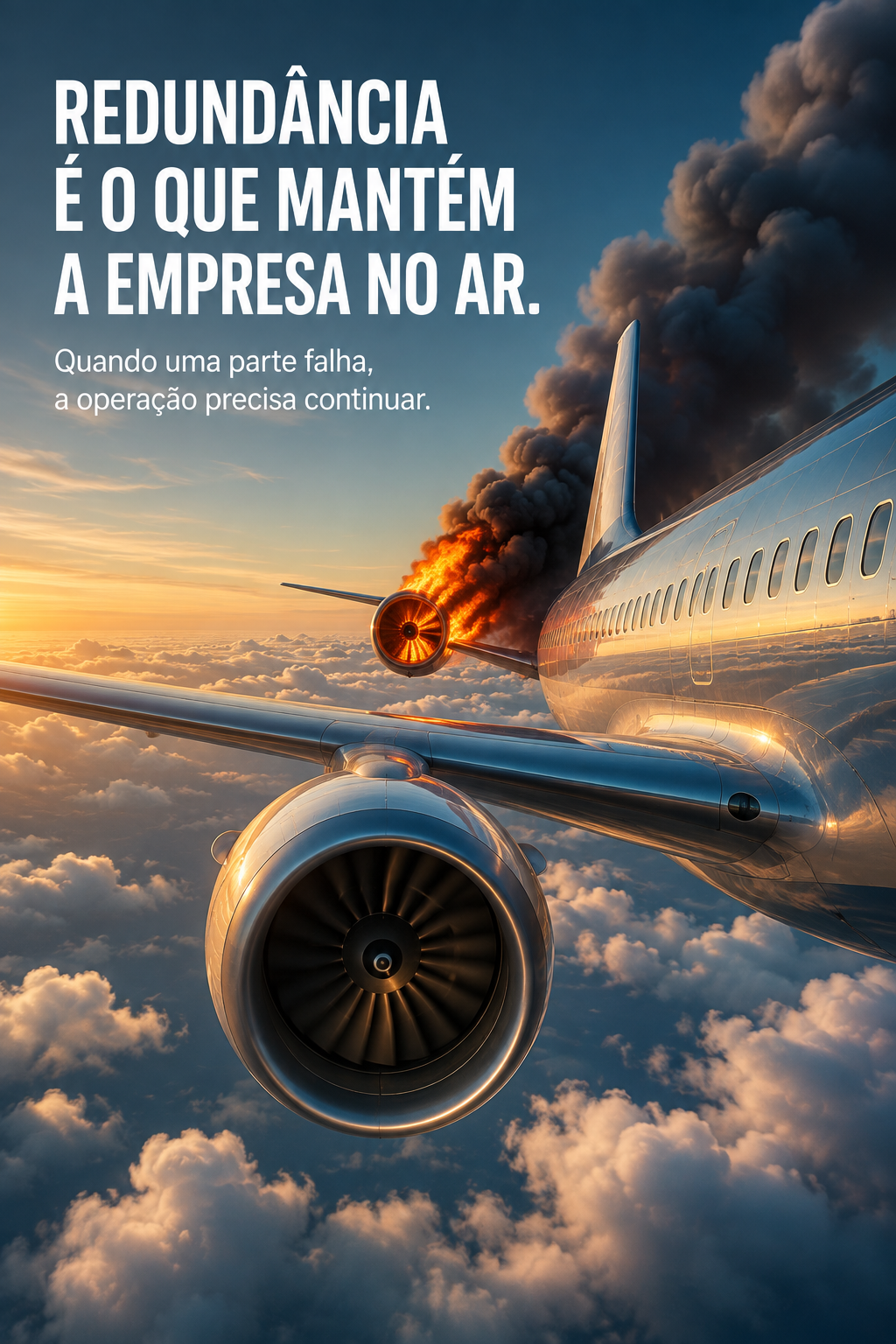 Redundância é o que mantém a empresa no ar