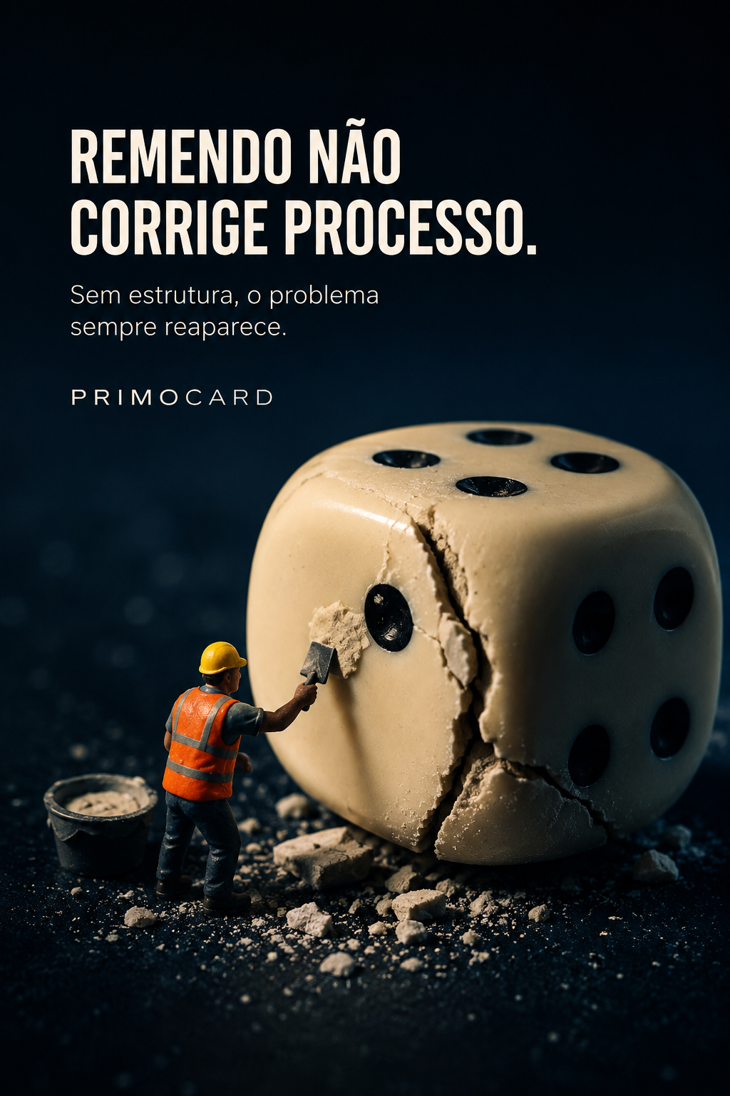 Remendo não corrige processo